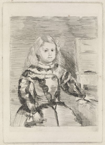 The Infanta Margarita by Edgar Degas